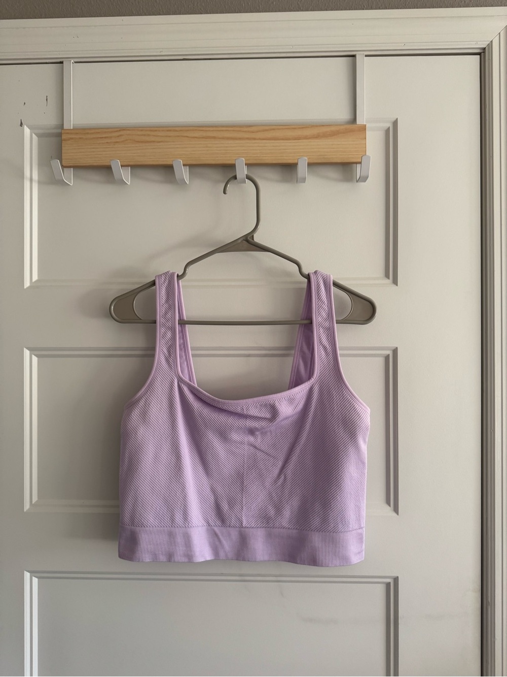 all in motion Lilac Seamless Scoop Sports Bra